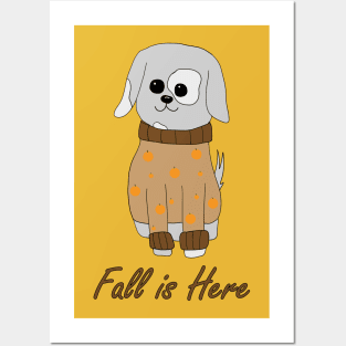 Fall is Here Posters and Art